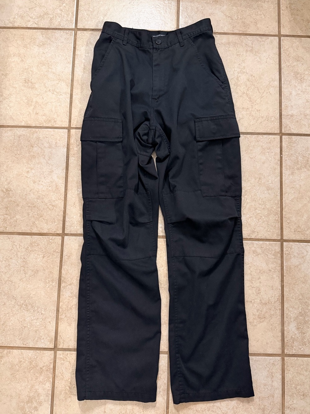 Black Cargo Pants